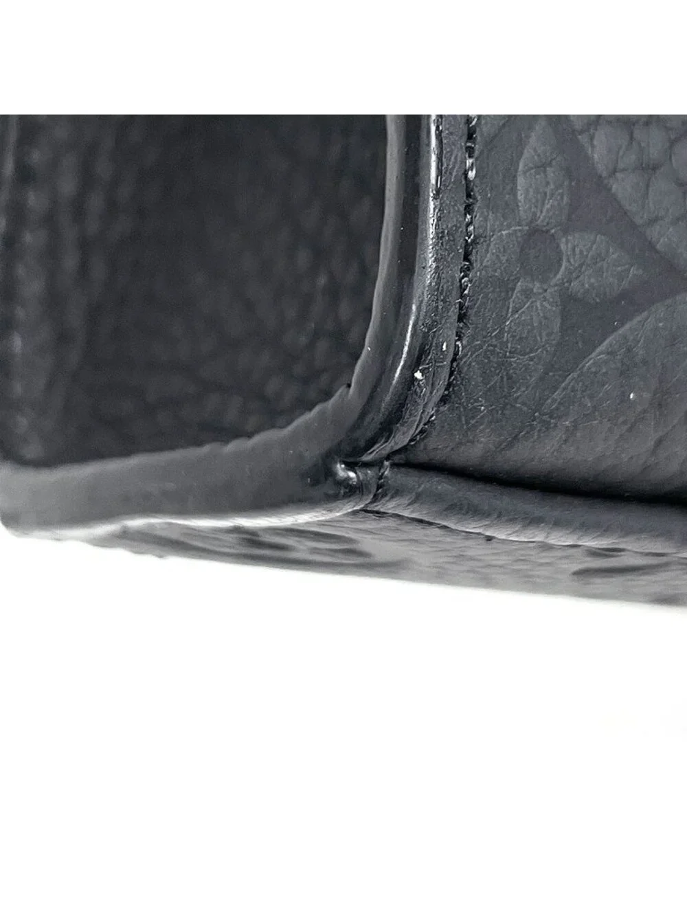 Louis Vuitton Sac Plat Cross Tote 2-Way Shoulder Bag Monogram Taurillon Noir